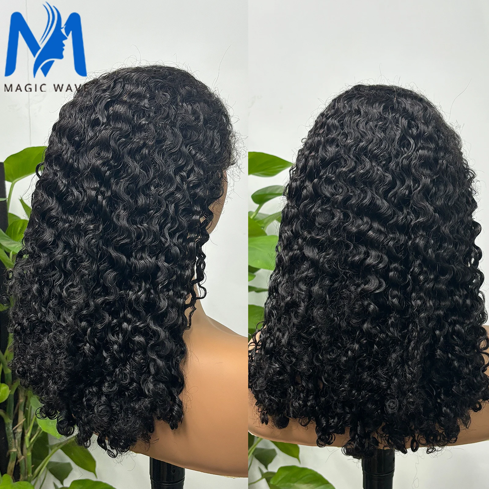 

Natural Color 12A Double Drawn Burmese Curly Bob Human Hair Wigs 250% Density Bouncy Curly Remy Human Hair Wigs for Women