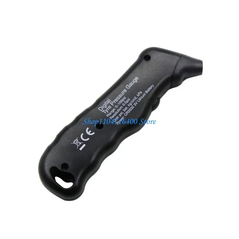 

y1gd Multifunctionl Tire Pressure Gauge Barometer LCD Display Air Gauge Barometer Tester For Car Truck Motorbike Bike Scooter