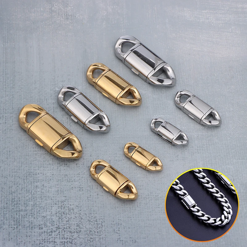 Cuban Link Chain 12Mm - Cuban Link Chain Buckle Connector for