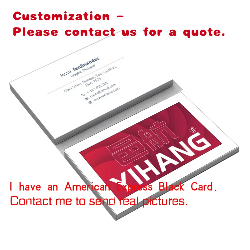 

custom.Design Custom Full Color Double-sided Printing 300G Surface Lamination Business Card
