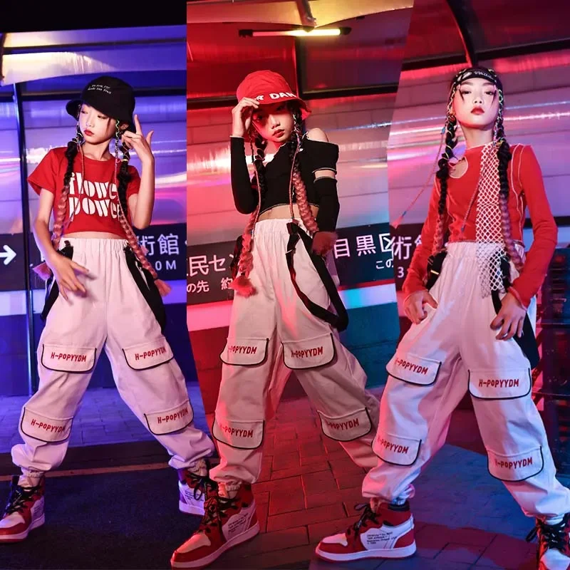 

Новое платье для выступлений на стол, модное летнее платье для джазовых танцев для девочек, детский танцевальный костюм в стиле хип-хоп, тренировочное танцевальное платье