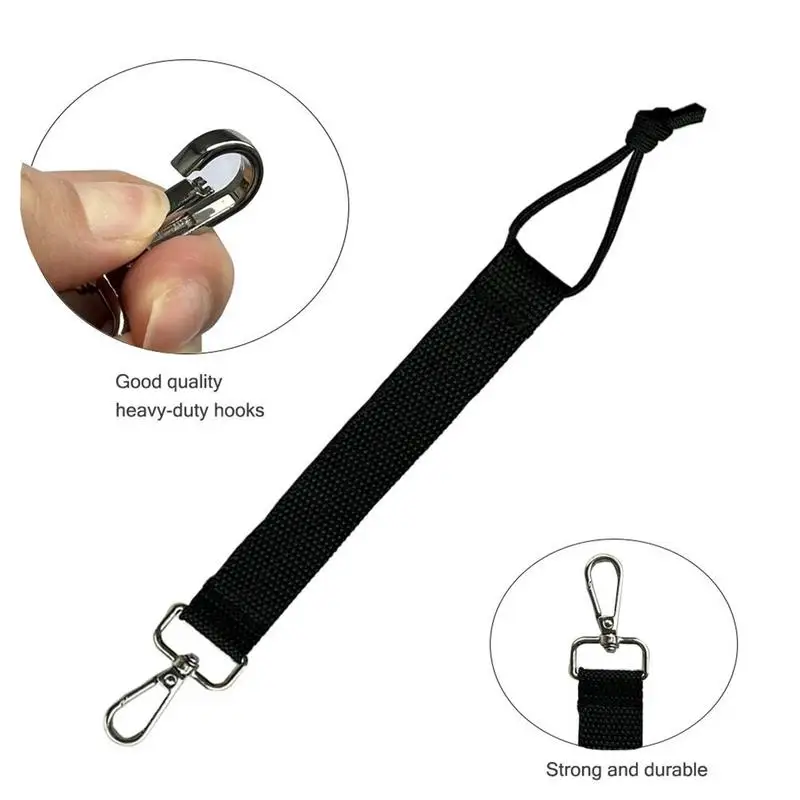 4 قطعة حبال من النايلون على الجليد أشرطة مقود متينة لألواح التزلج على الجليد أداة ربط آمنة للاحتفاظ على اللوح للتزلج والتزلج على الجليد