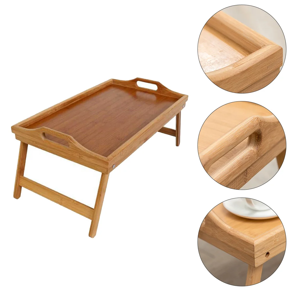 

Foldable Tray Home Bed Laptop Computer Portable Breakfast Computer Desk Table Home Desk Stable Eco Friendly