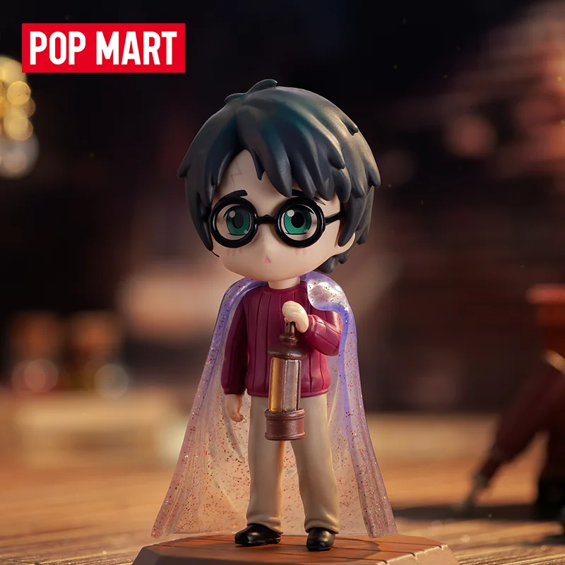 POP MART Harry Potter Magic Stone Novel Anime Action Figure Guess Bag Ornament Figurines Home Decor Desktop Dolls Model Gift