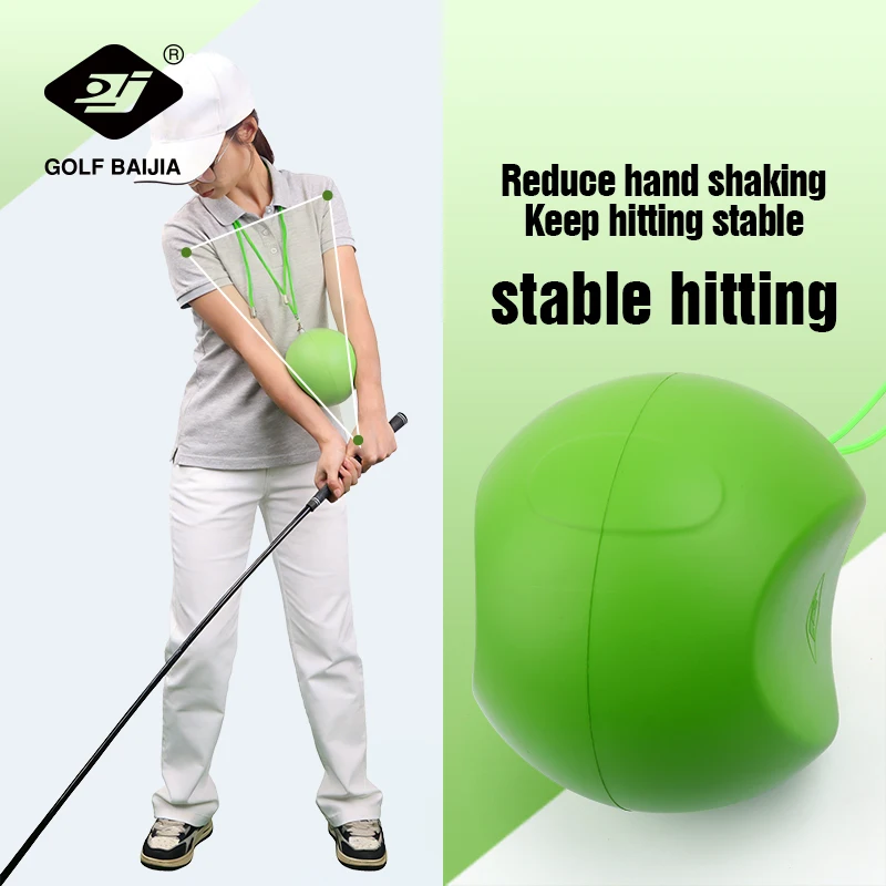 

Новый соединительный элемент Golf Connector Ball уменьшает колебания рук, стабилизирует качество удара по мячу и обеспечивает равномерную, правильную треугольную позицию рук.