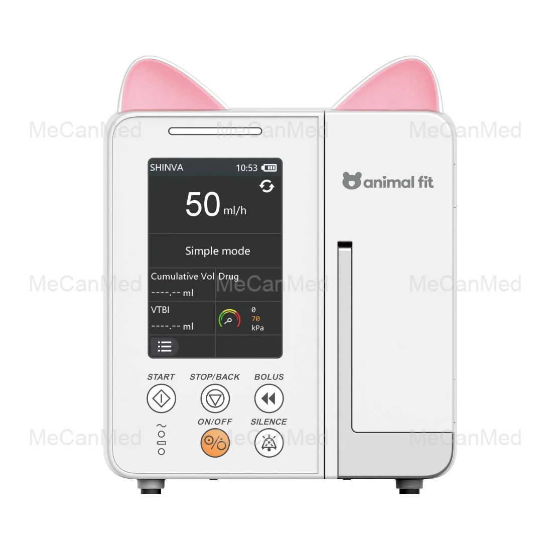 Portable Mini Automatic Set Multi-function Vet Infusion Pump for Animal Clinics