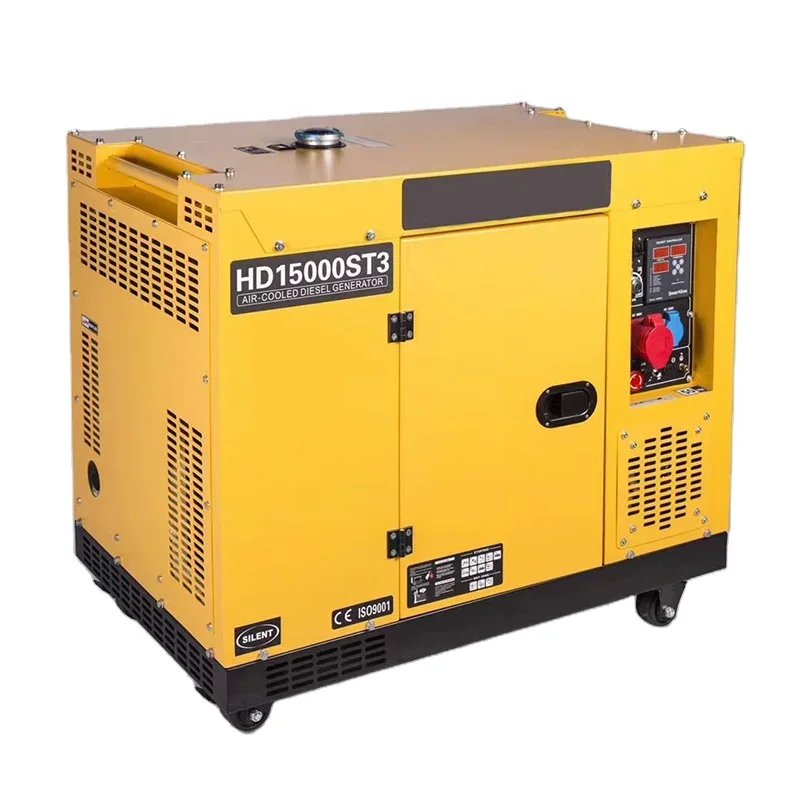 Generator Sale Hot Sale Noiseless 10KW 10KVA Digital Panel Water Cooling System Air Cooling System Brand Engine