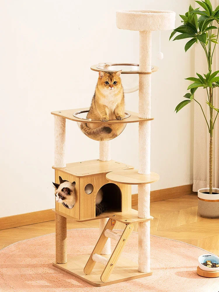 Space capsule Tongtian pillar cat shelf cat supplies Daquan sisal toys