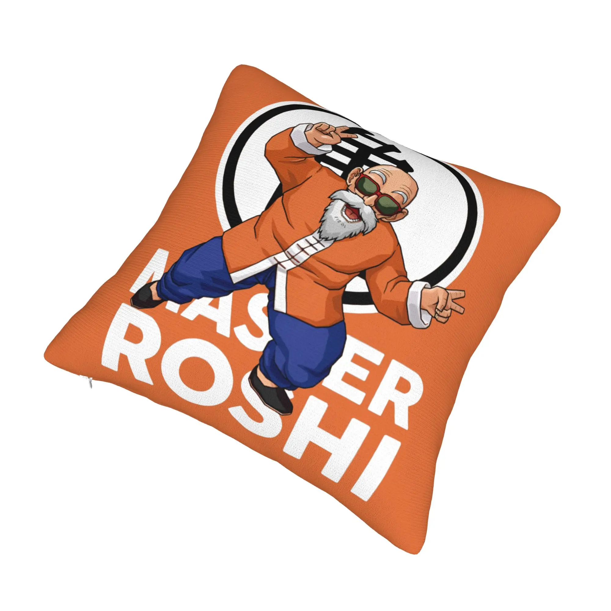 Modern D-Dragon B-Ball Masters Roshis Sofa Cushion Cover Soft Turtle Hermits Cartoon Pillow Case for Living Room