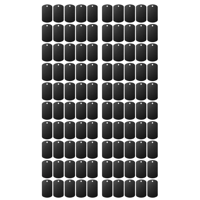 

A67M-алюминиевые штамповочные заготовки, пустые бирки для гравировки, 100 шт., бирки для лазерной гравировки, металлические визитные карточки, проекты «сделай сам»