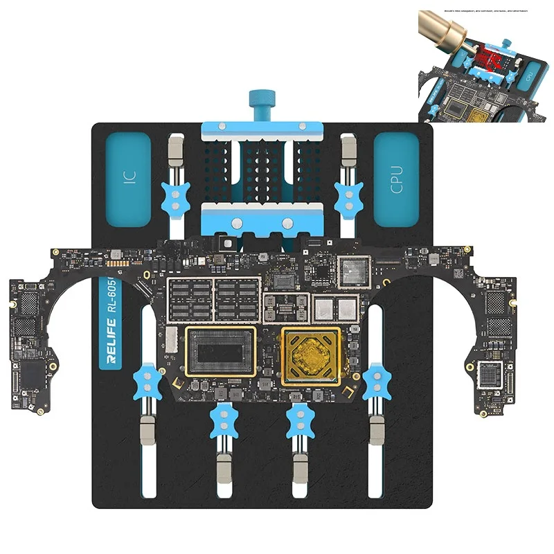 RELIFE RL-605 Pro Motherboard Repair Fixture For Macbook Motherboard Repair Chip Removal Glue Fixed Tools