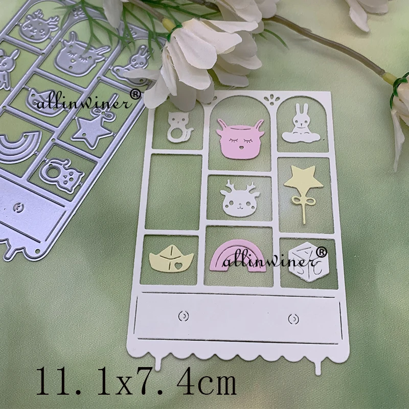 Nowa dekoracja z serii Baby DIY Craft Metal Cutting Die Scrapbook Embossed Paper Card Album Craft Template Stencil Dies