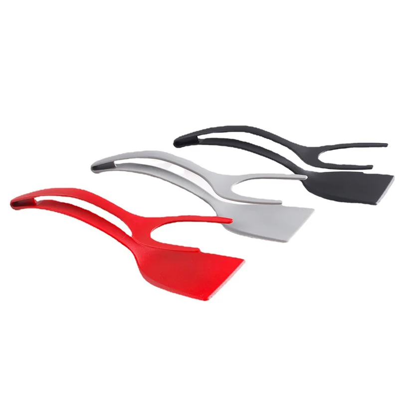 

ABWP-6PCS 2-в-1 кухонная утварь, нейлоновый зажим, кухонные аксессуары, лопаточка для стейка, щипцы, флип-щипцы, машины для приготовления блинов, инструменты