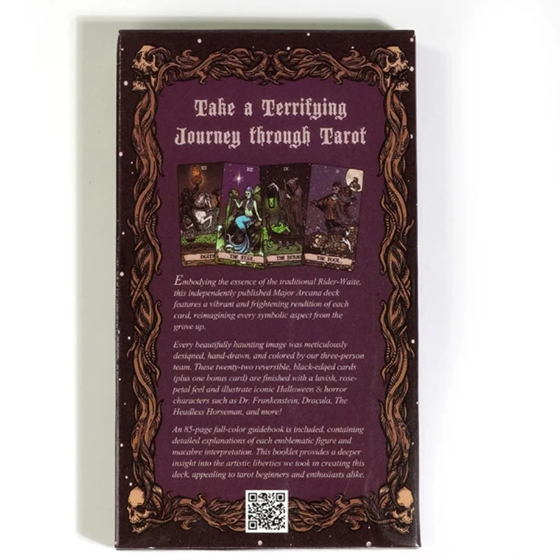 لعبة بطاقات التارو الإرهابية A 23 ألعاب العرافة الإنجليزية أوراكل إصدار سطح السفينة