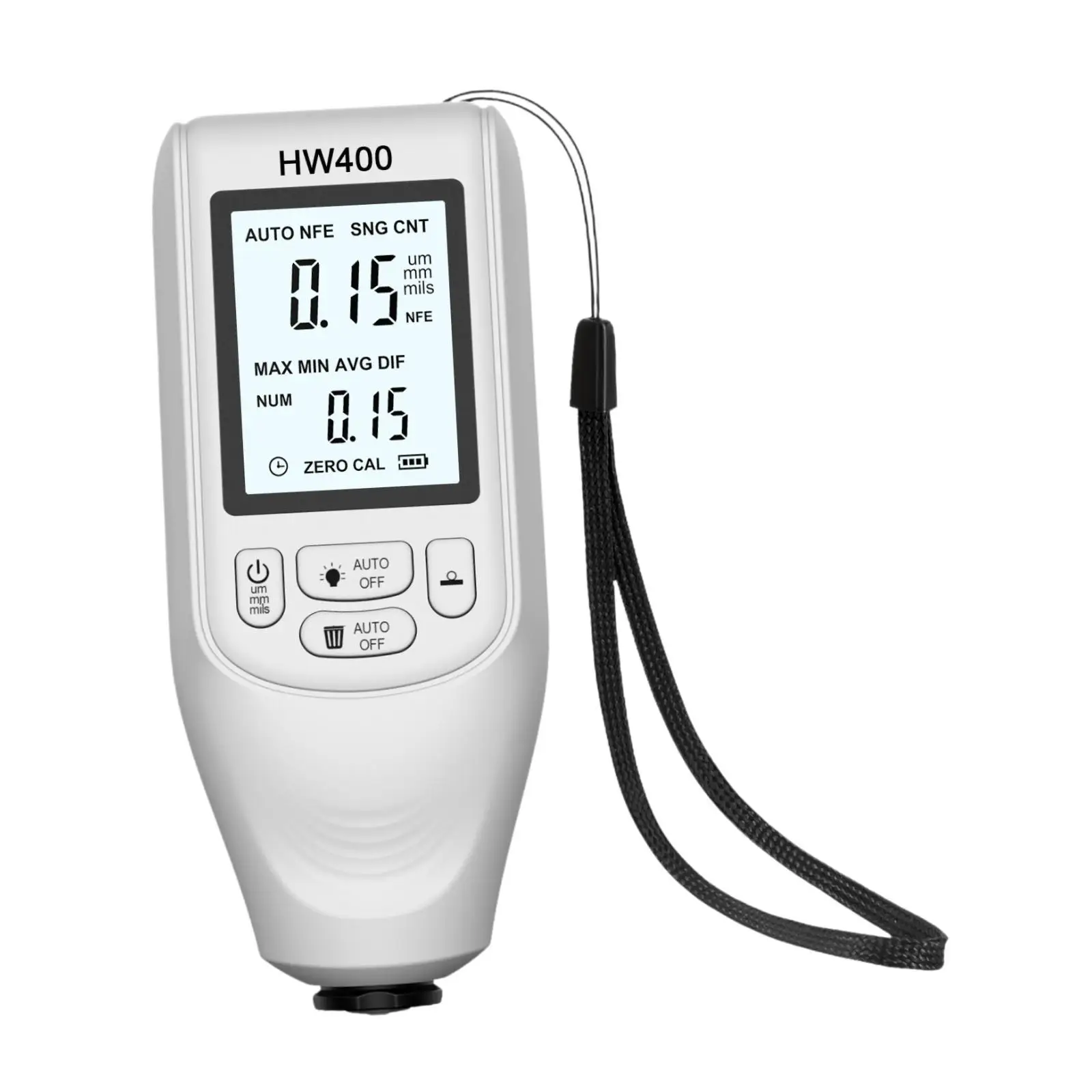 두께 게이지, 도장소 제조용 철 및 알루미늄 본체 도장 두께 측정기