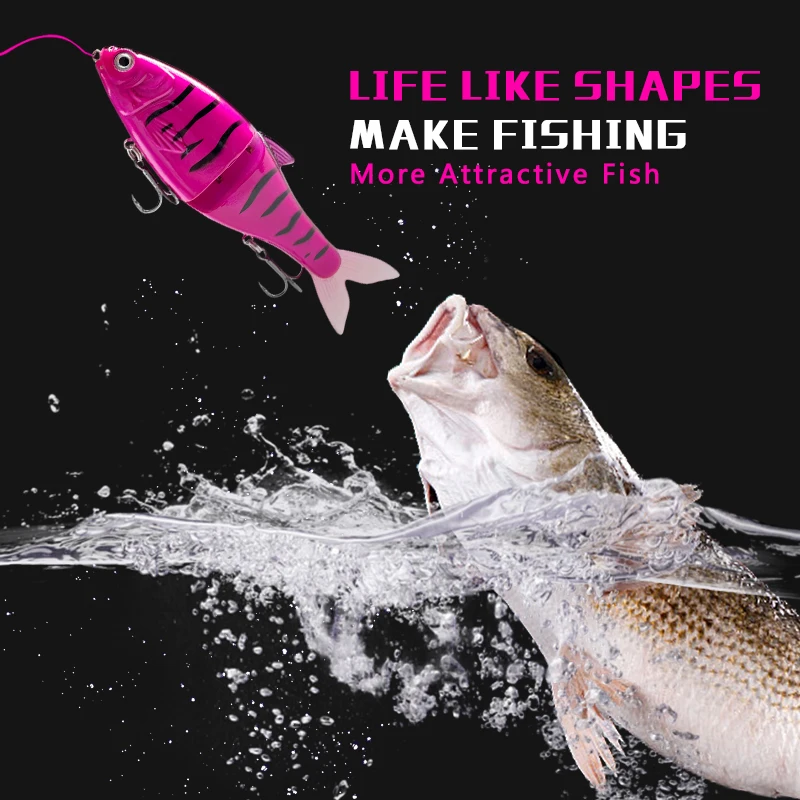 130 mm 37,5 g Vibrations-Wobbler Liple Hoops Wobbler Angler's Fishing Lures Hardbaits für Barsch Hecht – Detail 4