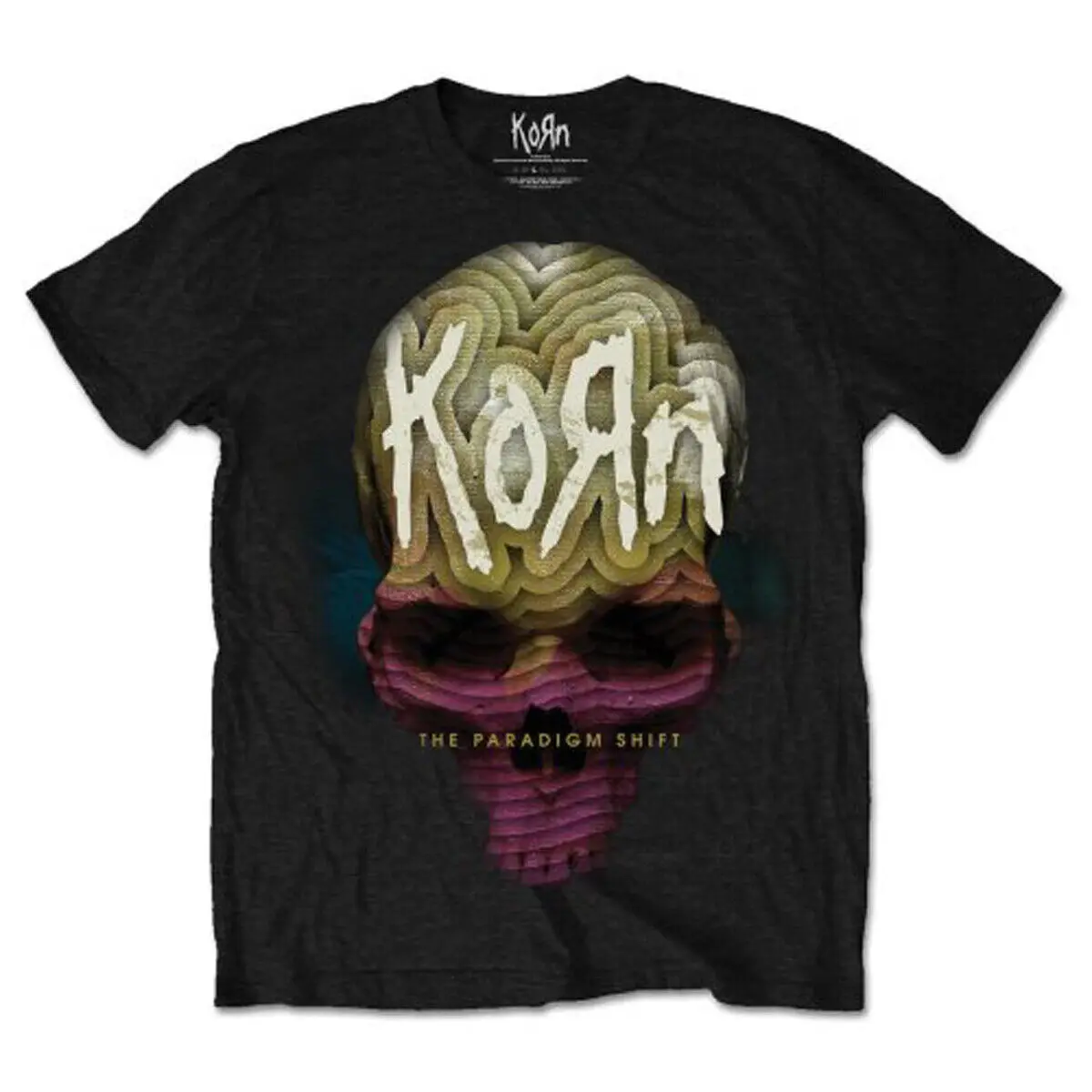 Korn The Paradigm Shift Jonathan Davis Nu Metal Official T Shirt Mens