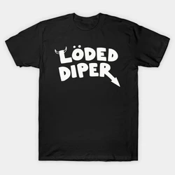 Funny Clothes LODED DIPER DIARY OF A WIMP KID Printed T-shirt Tops Men Women Summer Comfortable Tops Unisex Street Fashion 62481