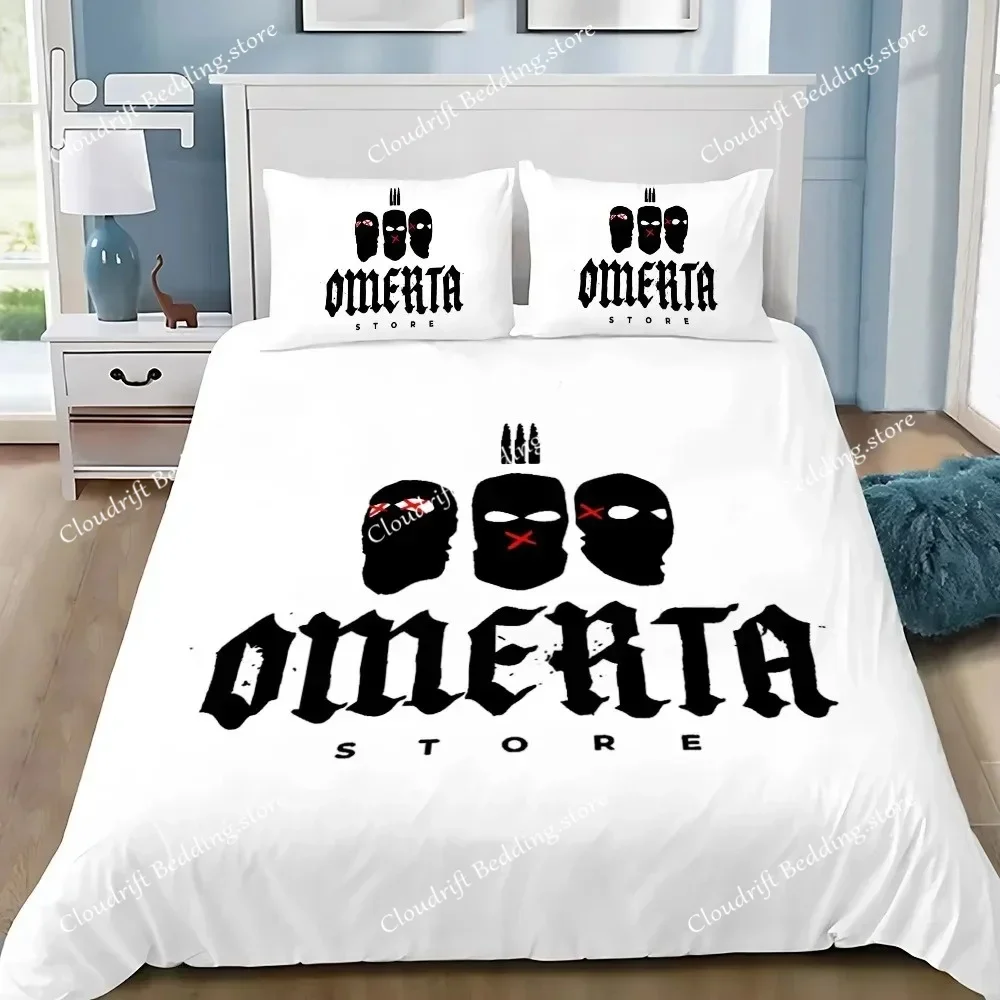

Duvet Cover Omertas Maes Pillowcase Bedding Set Adult BoyGirl Bedroom Decoration Children Single Double Large Siz026