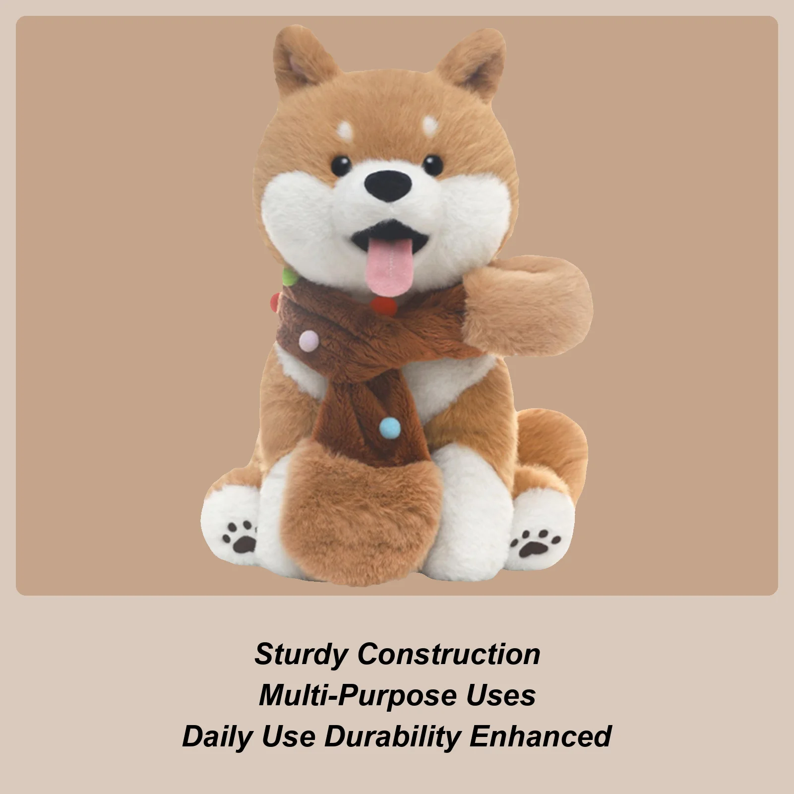 

Мягкая игрушка для щенков 13,3 дюйма, милая, мягкая, большая, игрушка для щенков для детей, мужчин, женщин, детей, мальчиков, девочек, младенцев, молодежи, подростков