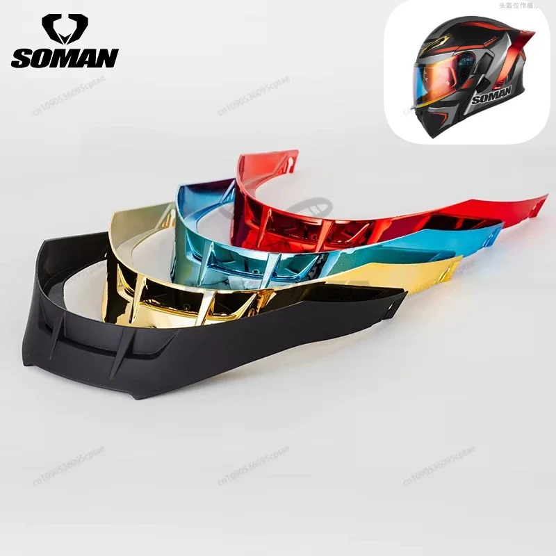 

SOMAN Helmet Rear Spoiler For SM955-S SM955 955 Decoration Casco Moto Headwear Motorcycle Accessories