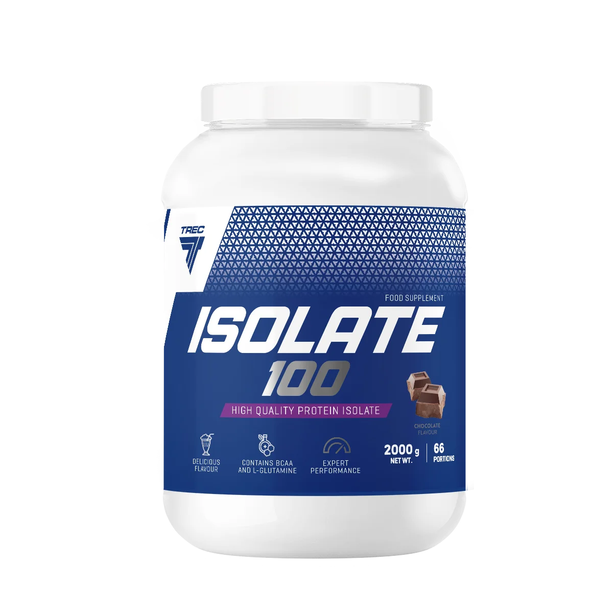 TREC NUTRITION - PROTEÍNA DE SUERO DE LECHE - ISOLATE 100 - ALTA CALIDAD - 700g/2kg