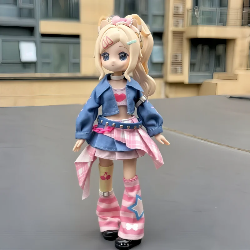 جديد حار الحرية مطالبة الإلكترونية لطيف الحيوانات الأليفة 1/12 Bjd صندوق أعمى 20 سنتيمتر المنقولة المشتركة عمل الشكل دمية العصرية لعبة بنين بنات هدايا ﻿