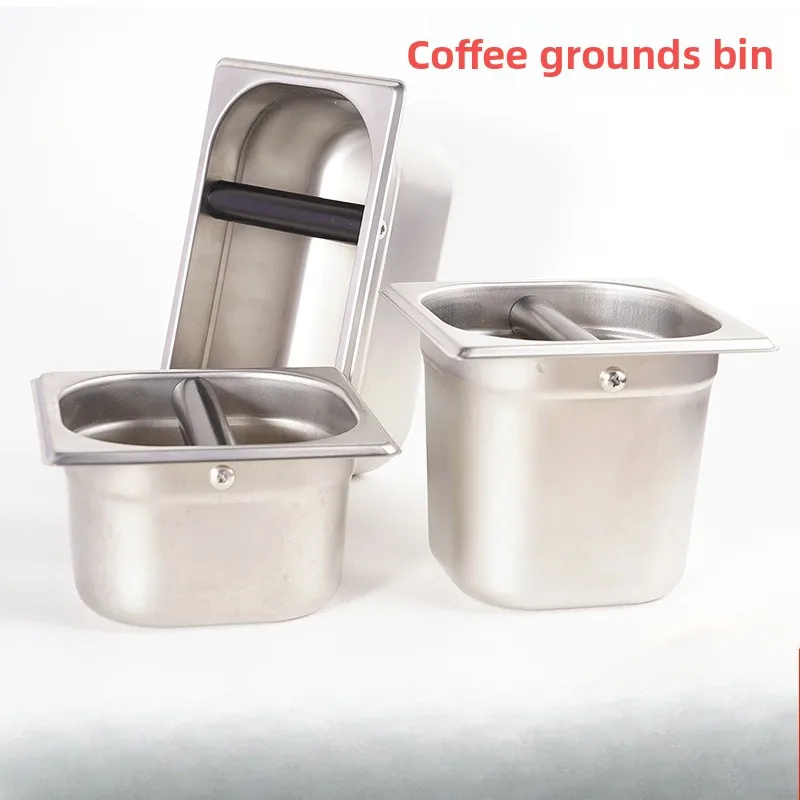 barista-coffee-puck-bin-small-stainless-knock-box-drawer-for-countertop-waste-collection