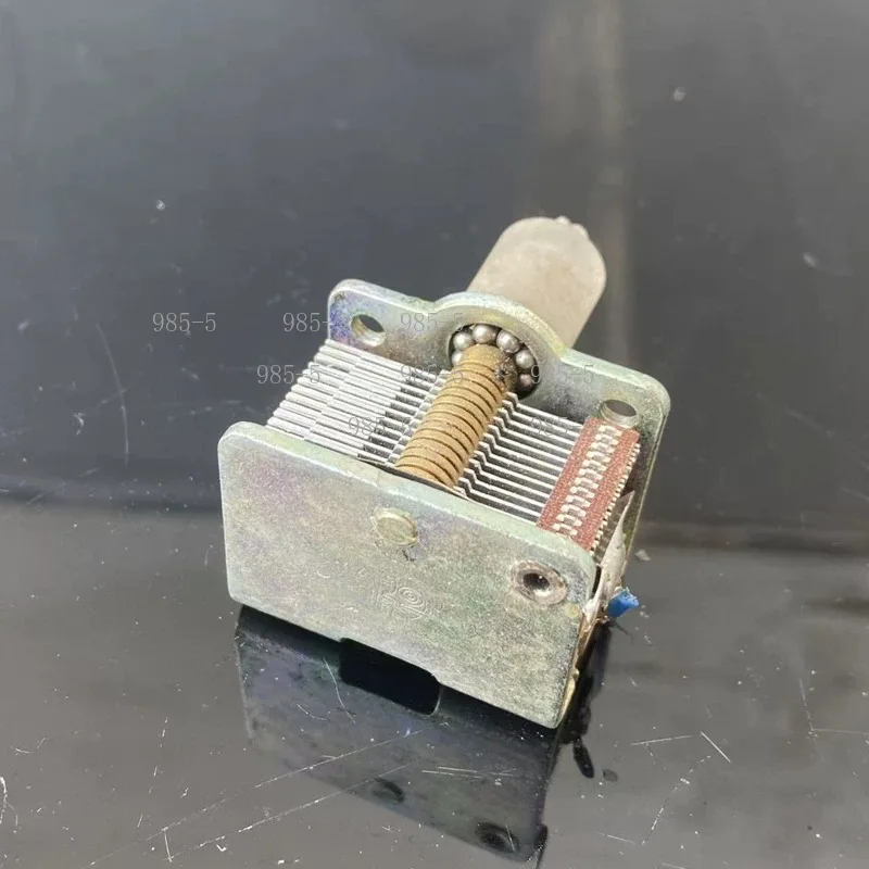 Single 20PF-360PF Double 2*25PF-520PF Copper Shaft Tuning Capacitor