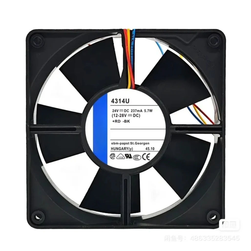For Ebmpapst 4318 4312 4314 2M Import Cooling Fan High Performance Industrial Fan