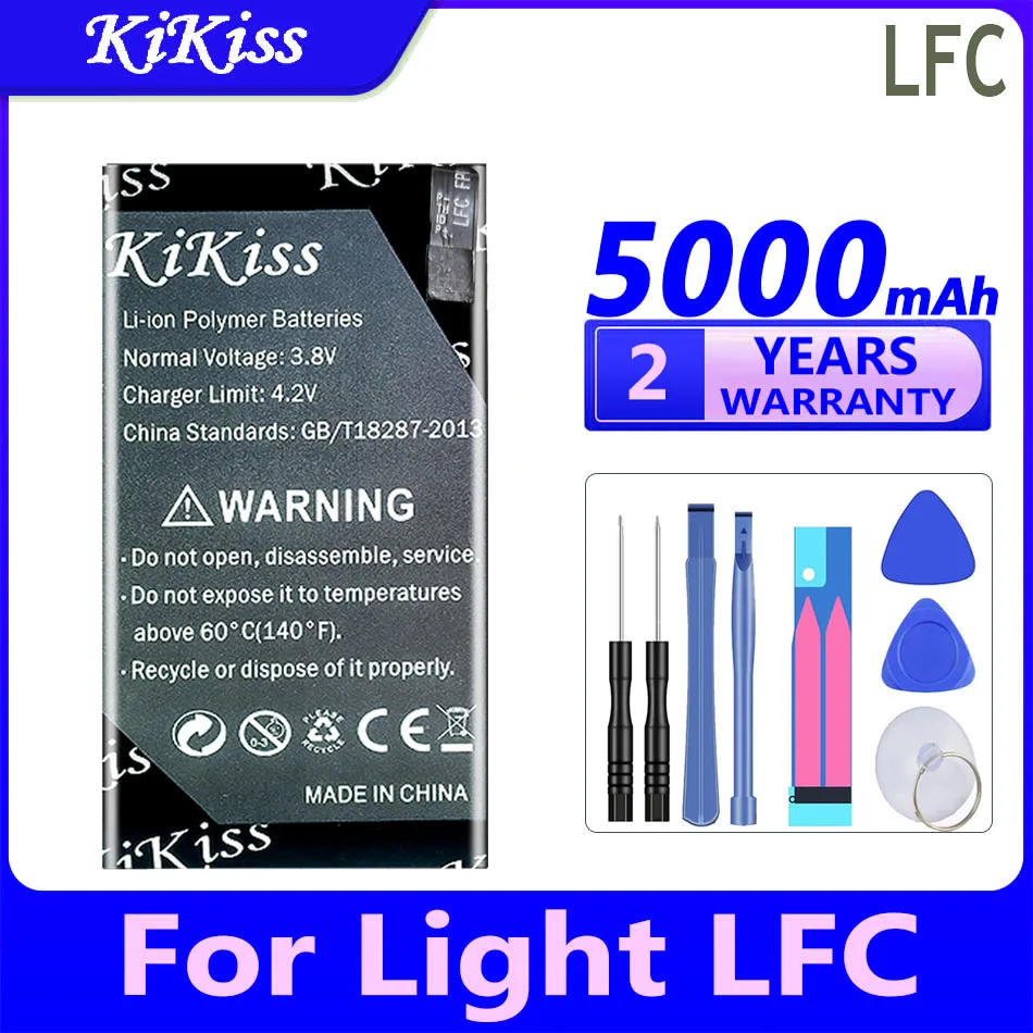 

5000mAh KiKiss Powerful Battery For Light LFC