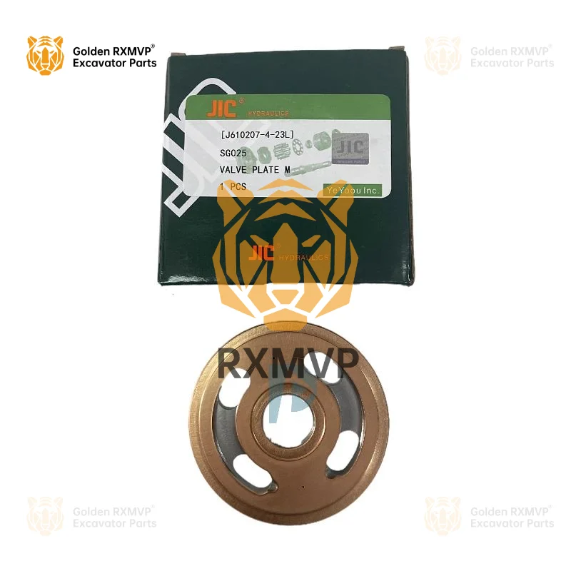 

For High quality Accessories SG015 Hydraulic Pump valve plate J610207-4-23L Excavator