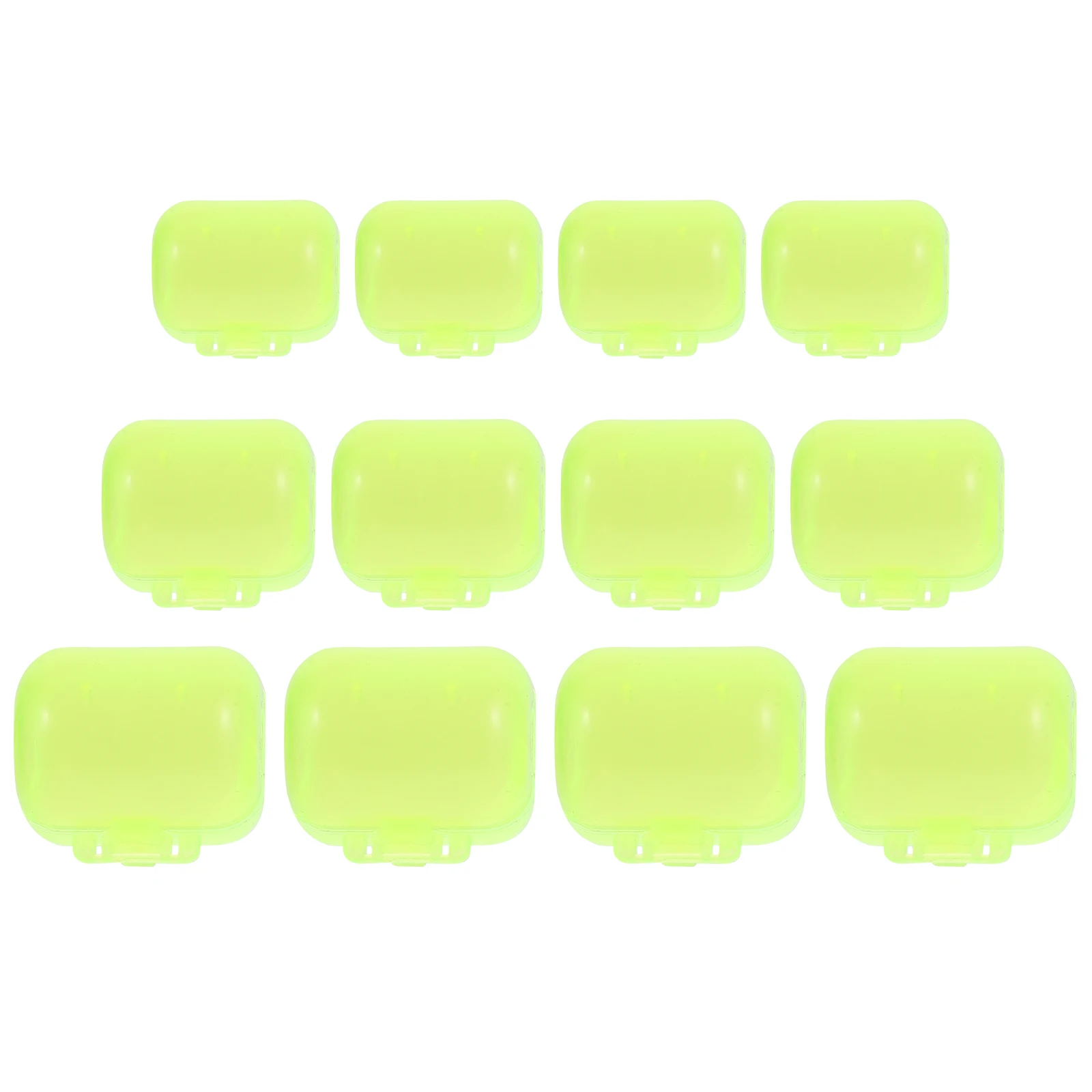

12pcs Fishing Hook Covers Protective Guard Caps Thicken Durable Anti Scratch Hook Bonnet for Lure Safety Holder Yellow