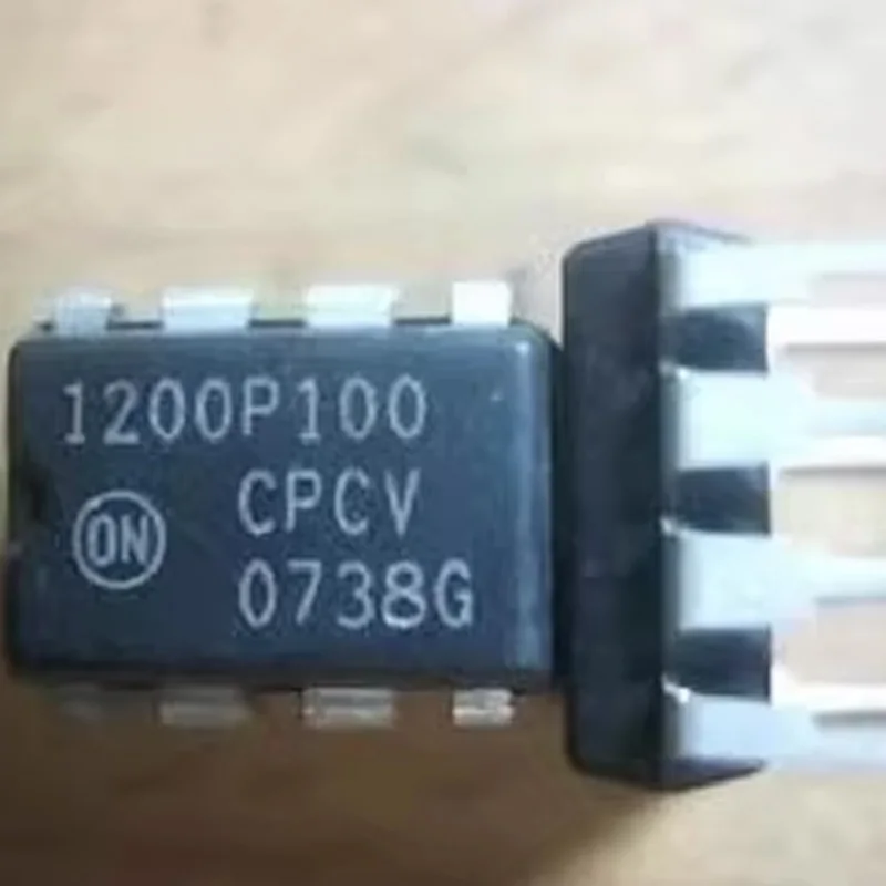 

5 совершенно новых оригинальных микросхем управления питанием NCP1200P100 (1200P100) DIP-8, 16В, 100 кГц