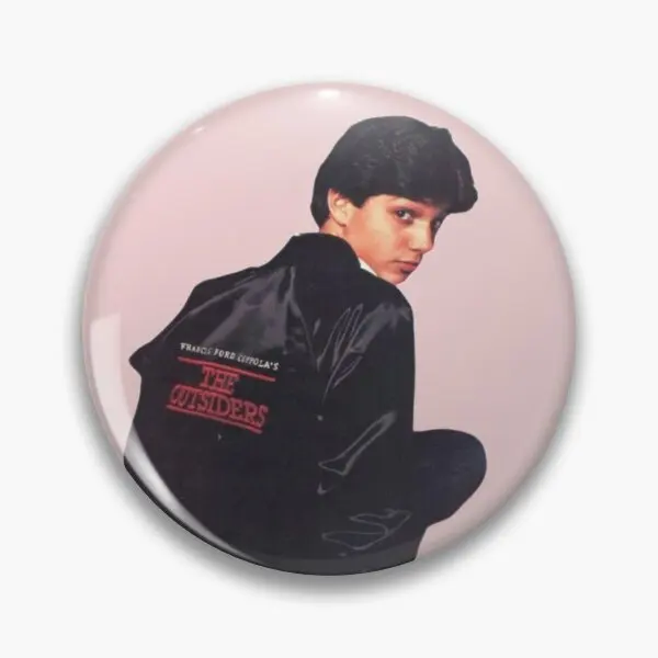 Ralph Macchio Badass  Soft Button Pin Cute Collar Cartoon Lapel Pin Creative Gift Hat Lover Funny Women Badge Clothes Decor