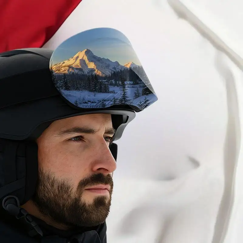 Elastic Ski Goggle Cover, Dustproof Protector, Snowboarding & Snow Sport Glasses Protective Gear view 3