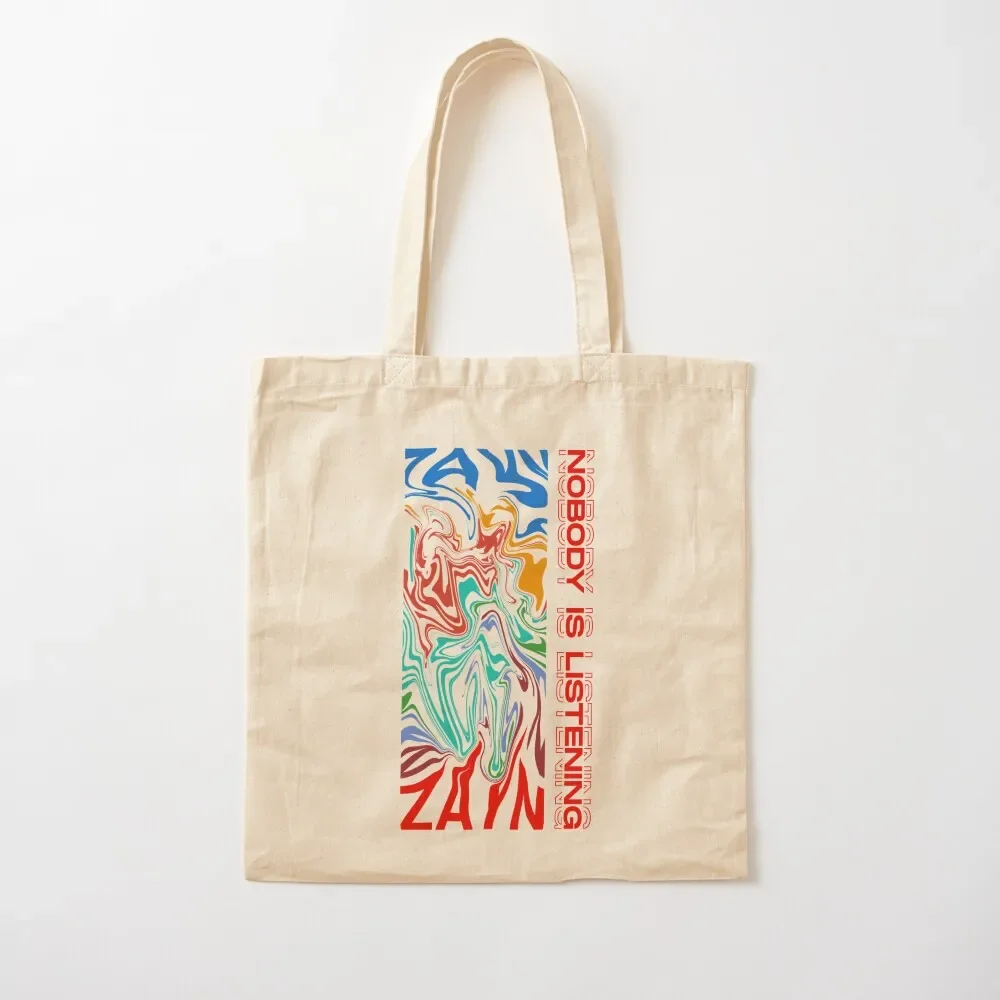 

Nobody Is Listening - Zayn Tote Bag reusable shopping bag sacs de shopping Bag