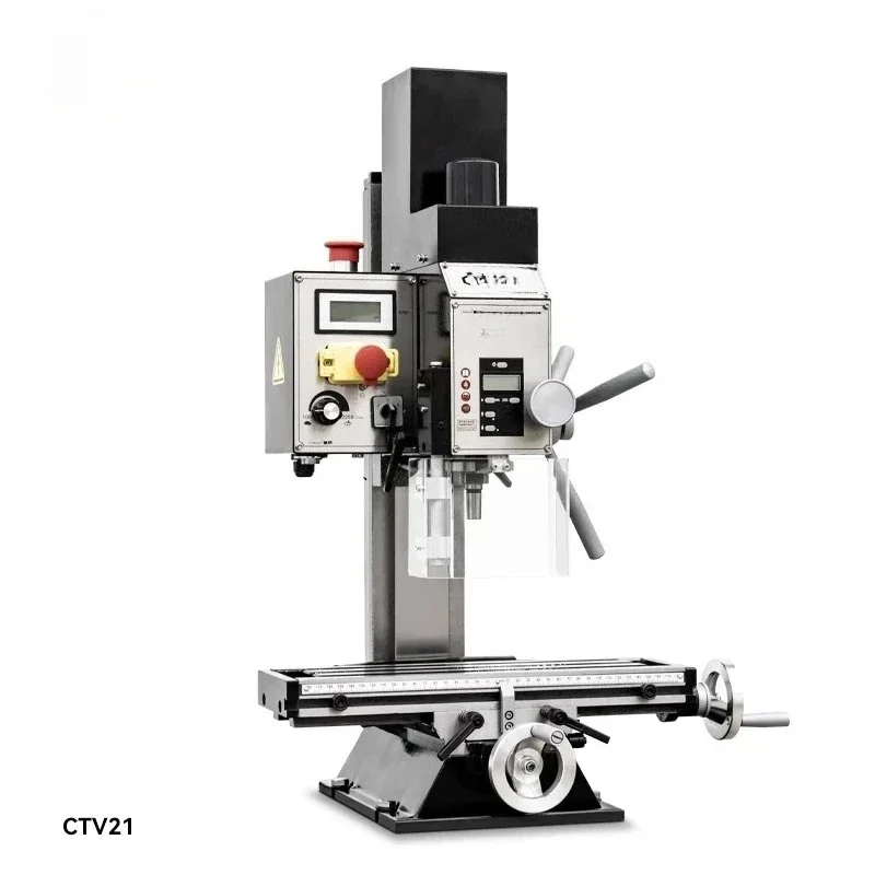 New product drilling and milling machine CTV21 silent household micro drilling and milling machine small table drilling micro mi