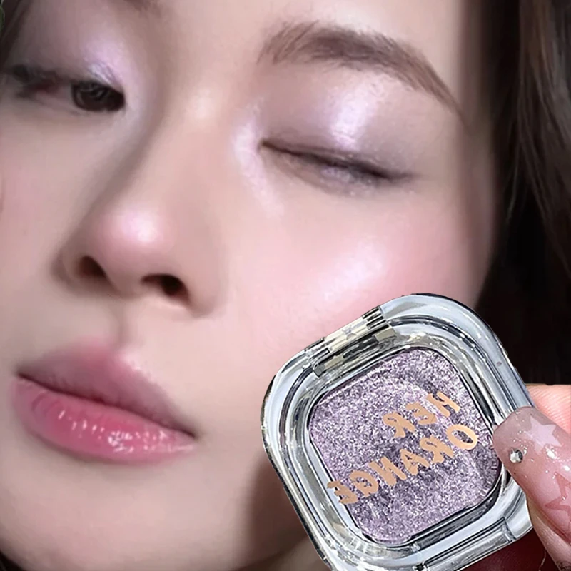 アイス ピーチ アイシャドウ パレット 細かく塗りやすい スパークリング パール光沢 マッシュポテト スモーク ブルー パープル アイシャドウ ブライトニング メイクアップ