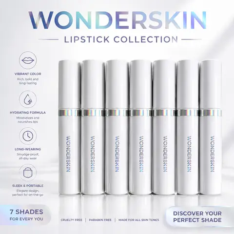 Wonderskin Fashion Lipliner Natural Lip Makeup Lipstick Peel Off Lip Stain Non Stick Cup Lasting Waterproof Lip Makeup Wonder