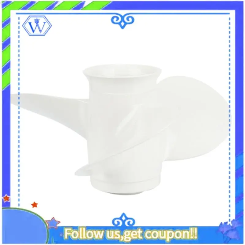 

M46K-1 шт. 664-45952-00-EL 9 7/8 X 14, алюминиевый подвесной гребной винт для лодки, белый алюминиевый сплав для Yamaha 20-30 л.с.