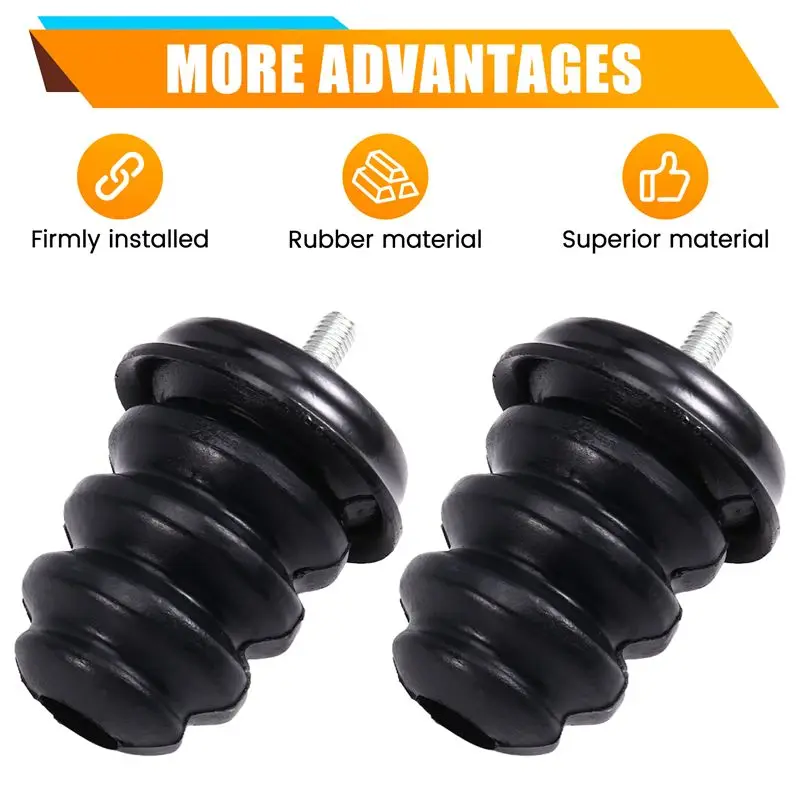 ABWZ-For Chevy Silverado GMC Sierra 1500 1999-2007 Rear Axle Bump Stops 15712438 2 Pieces