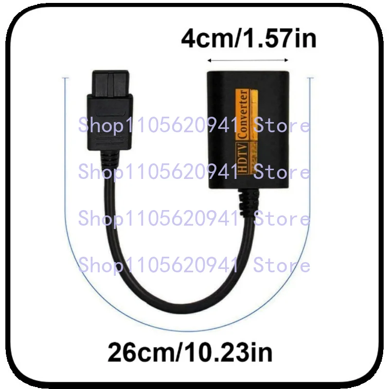 New N64 To HDMI-compatible Converter HDTV Converter Game Console Adapter For Nintend 64 Gamecube SNES Plug And Play Digital 720P