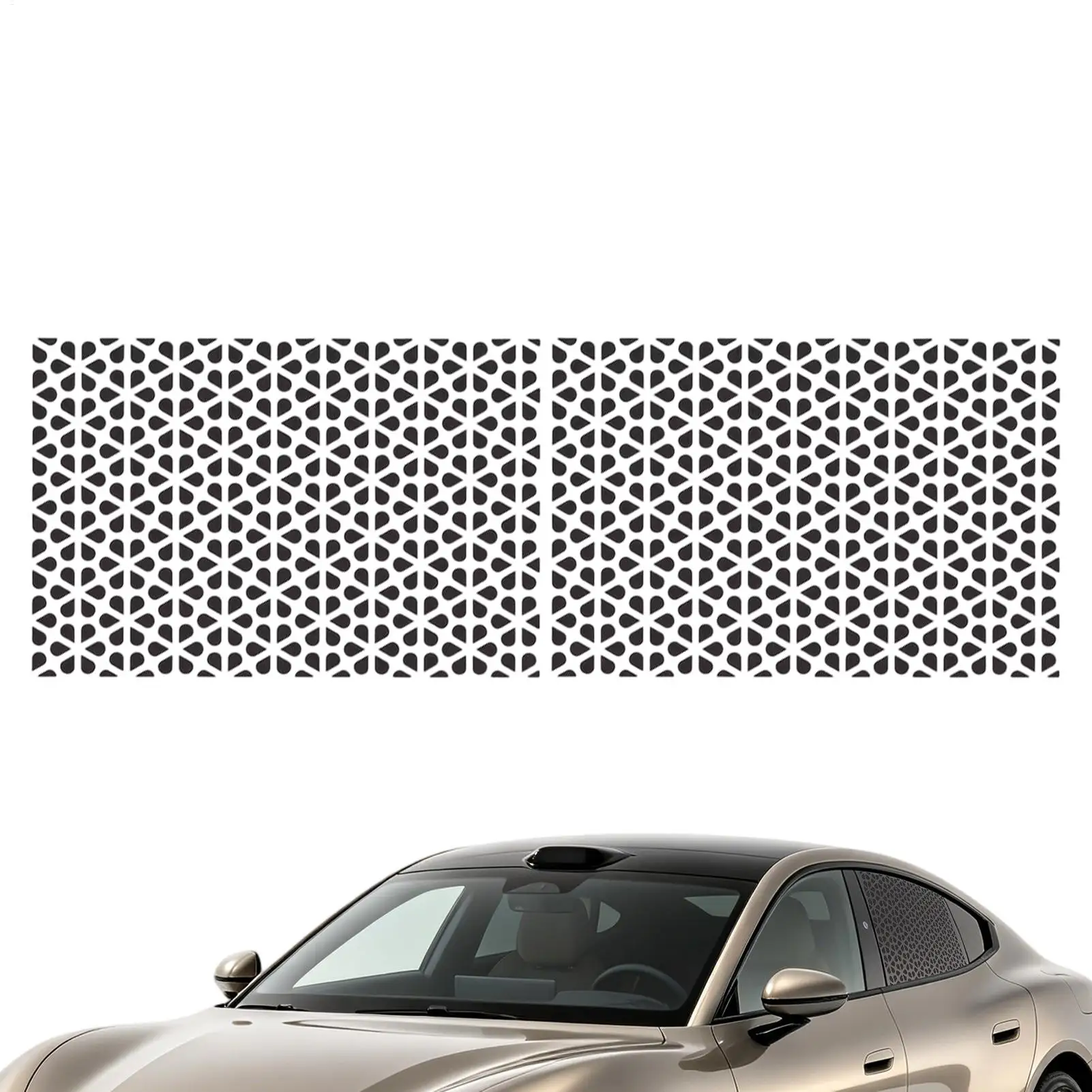 

Window Privacy Film For Car 2 Pieces Anti-peeping Privacy Covers Window Film Sun Blocking For Interior Windshield SUV RV Truck