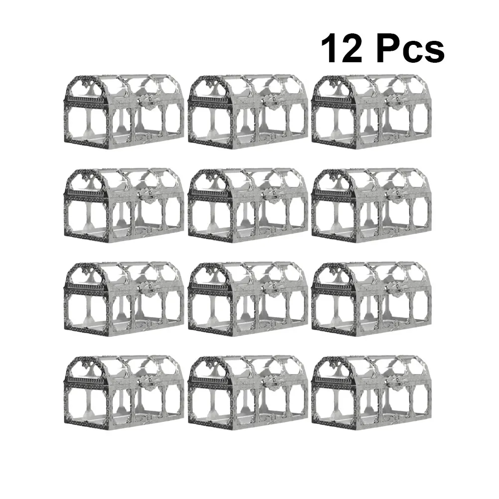 

12 Pcs Candy Box Shape Individually Favor Simple Vintage Boxes Holders Bridesmaid