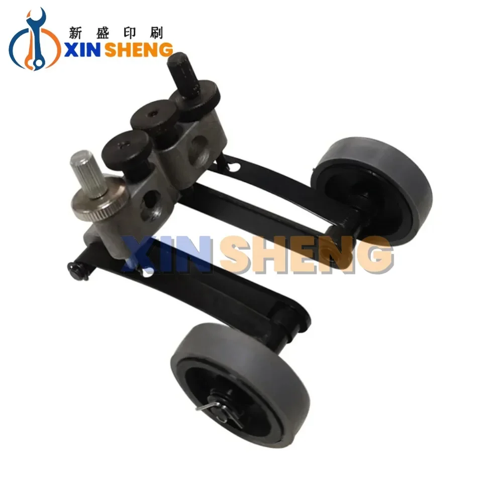 Best Quality 1 Pair Wheel Assembly R600 R700 Rubber Wheel Assembly Pressure Runner Bracket Assembly for Roland Spare Parts