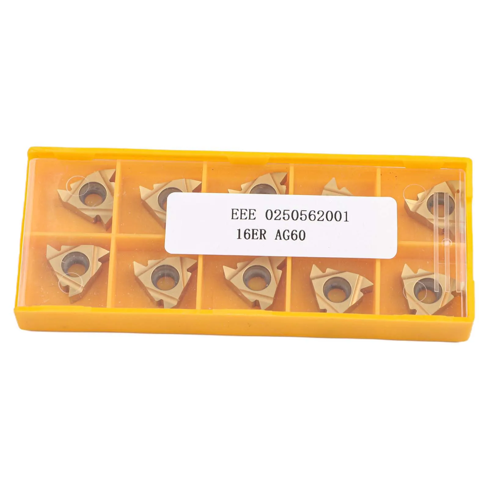 

Sustainable Manufacturing Choose Our Ten Pack Model 16ER AG60 BMA Carbide Insert Threads Designed for Maximum Utility