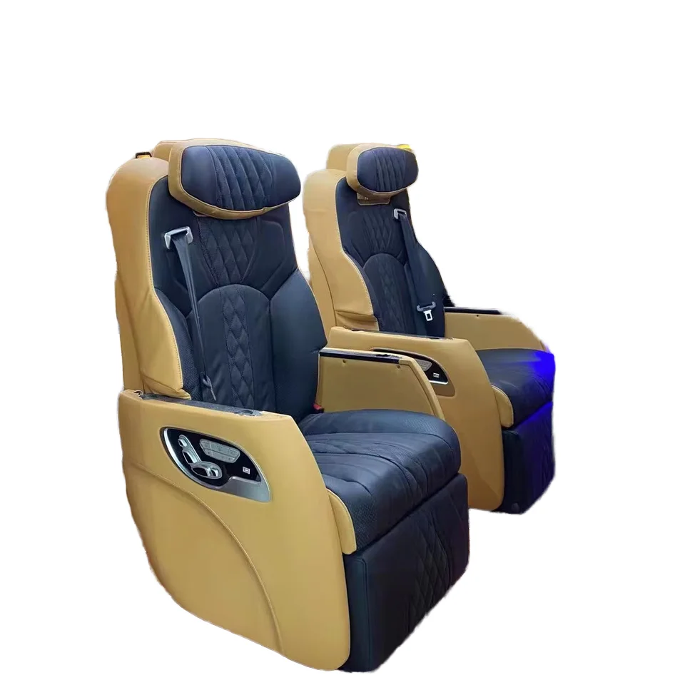 

2025 Best-Selling Luxury Leather Car Safety Seats VIP Truck Electric Seats Upgrade Business Vehicles Luxury Seat Cover