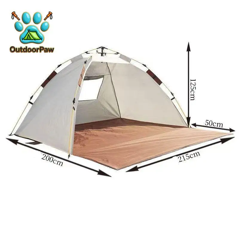 Lightweight Instant Pop Up Beach Tent for 2 3 Person Waterproof Windproof Portable Outdoor Camping Hiking Sun Shelter Easy Setup