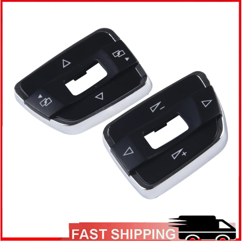 Multifunctional Steering Wheel Button Cover (Left&Right) For VW- Passat- B6 Sharan- 2011-2015 56D959538A Car Accessories